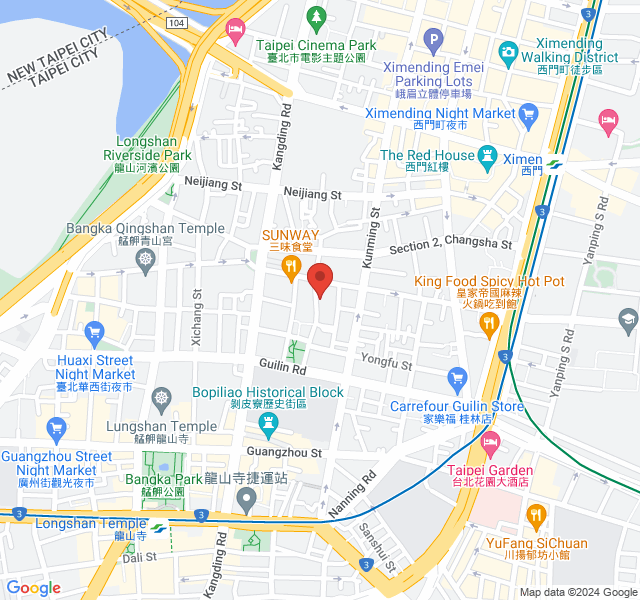 台灣基督長老教會艋舺教會Presbyterian Church of Taiwan Wanhua Church